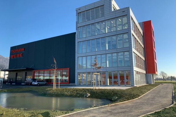 Hauptsitz der Firma Tschudin, die nun mit United Grinding strategische Partnerschaft beschliesst