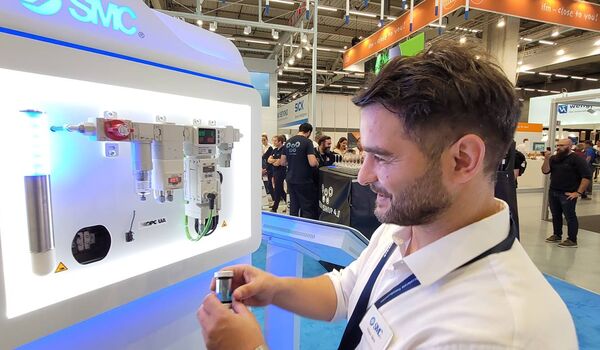 SMC-Stand auf der Sindex 2023