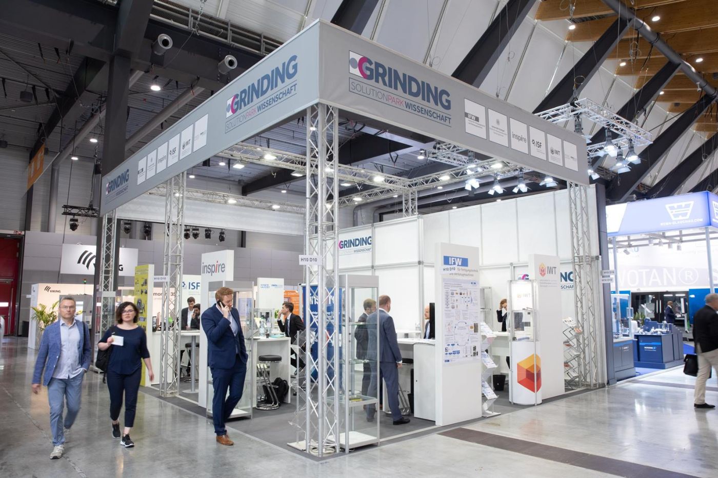 Grinding Solution Park Wissenschaft in Halle 10, Stand 10D20