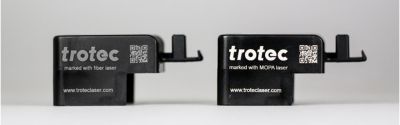 Trotec zeigt Blackmarking Lasermarkieren