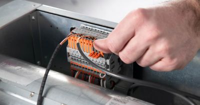 Reihenklemme Topjob S mit Hebel von Wago