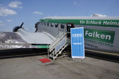Propeller-Flugzeug JU52