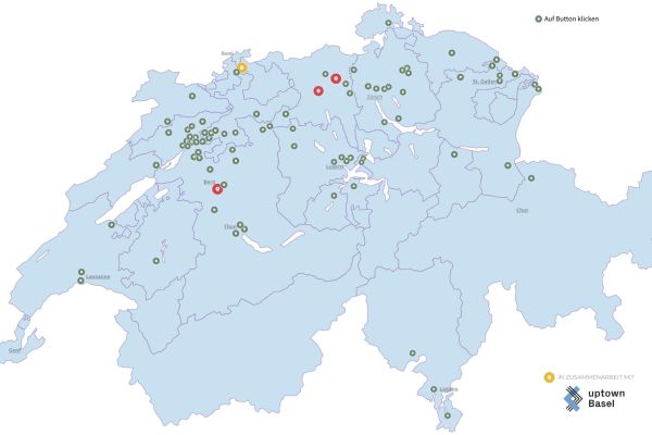 Schweizer Maschinenbau - interaktive Karte (im Aufbau)