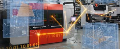 Bystronic Lasermaschine vernetzt im System