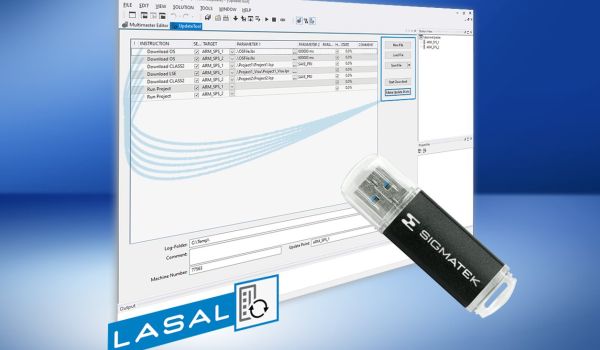 Update Tool“ im Engineering Tool LASAL von SIGMATEK