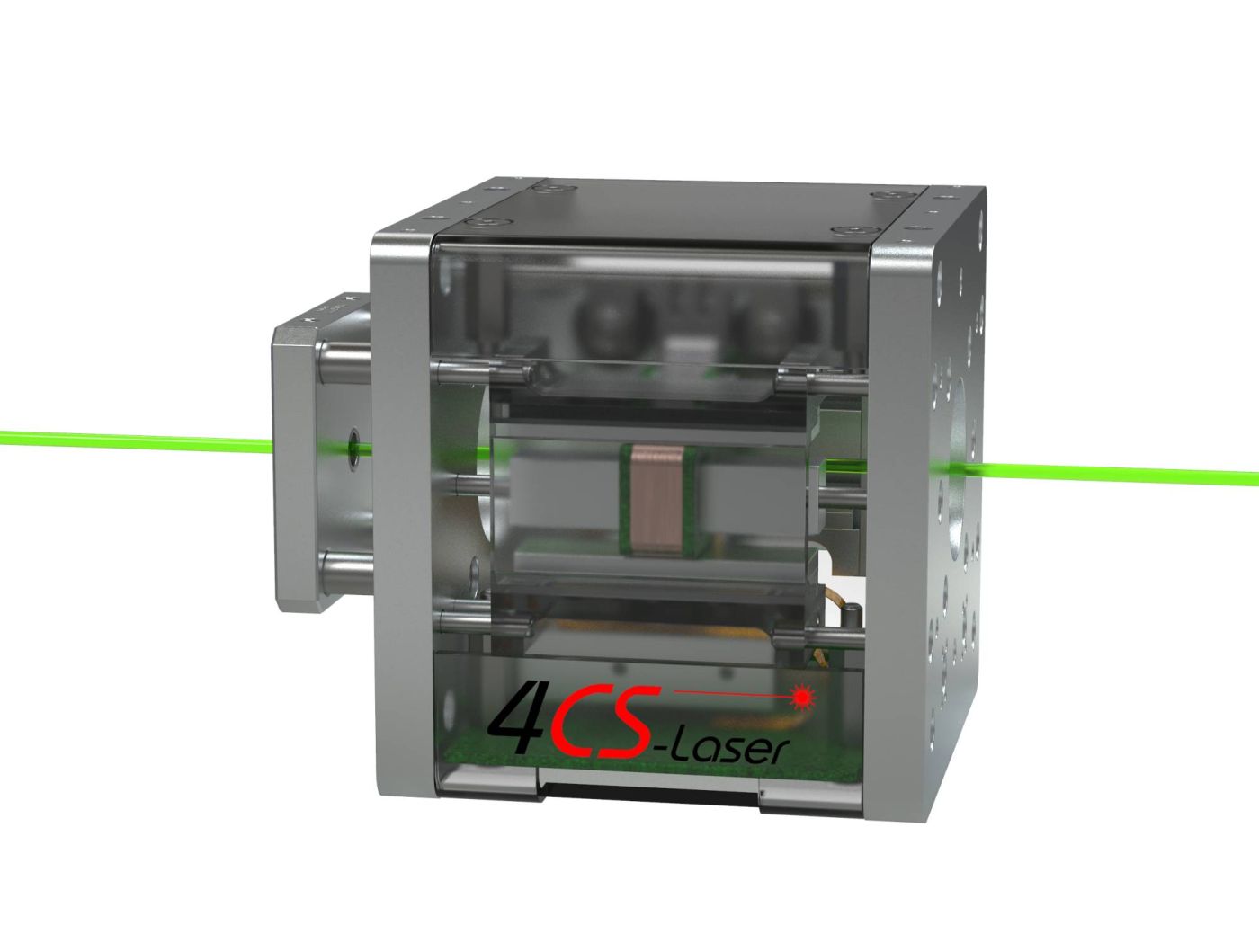 Die Z-Fokuslinse für die variable Einstellung des Laserstrahl in Z-Richtung.