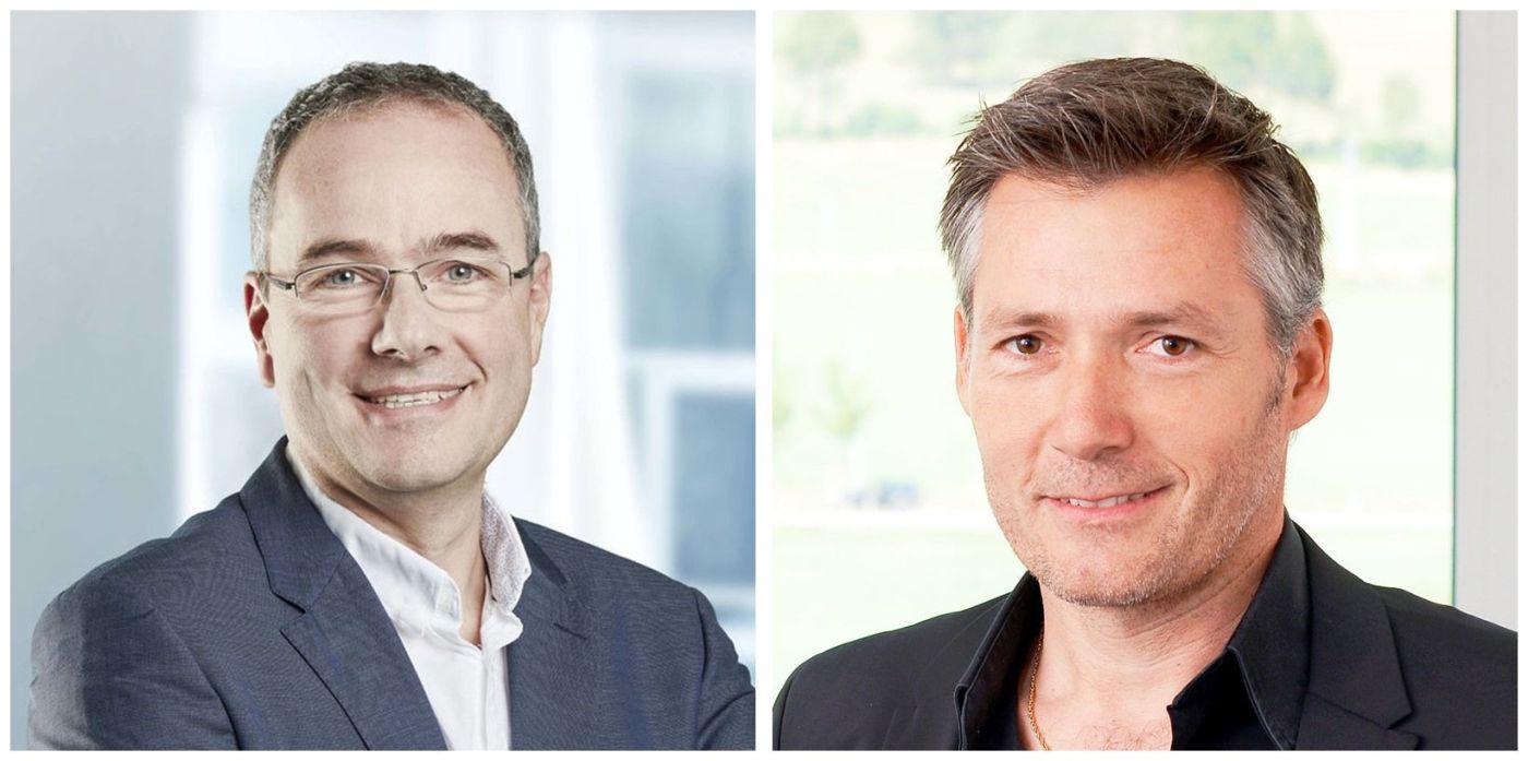 Martin Bühler (links) und Denis Fleury von proAlpha Schweiz AG