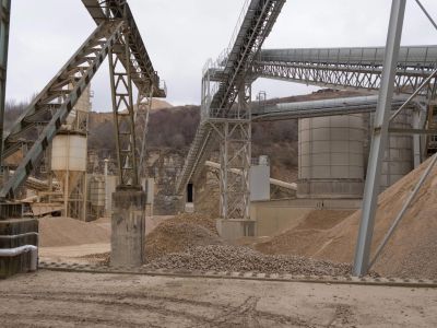 Kieswerk SVA in der Schwäbischen Alb
