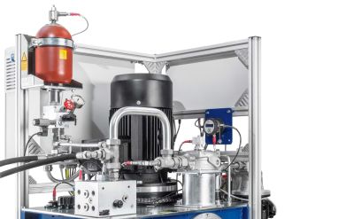 ABPAC Hydraulikaggregat mit Behältern, Ventilen und Filtertechnik