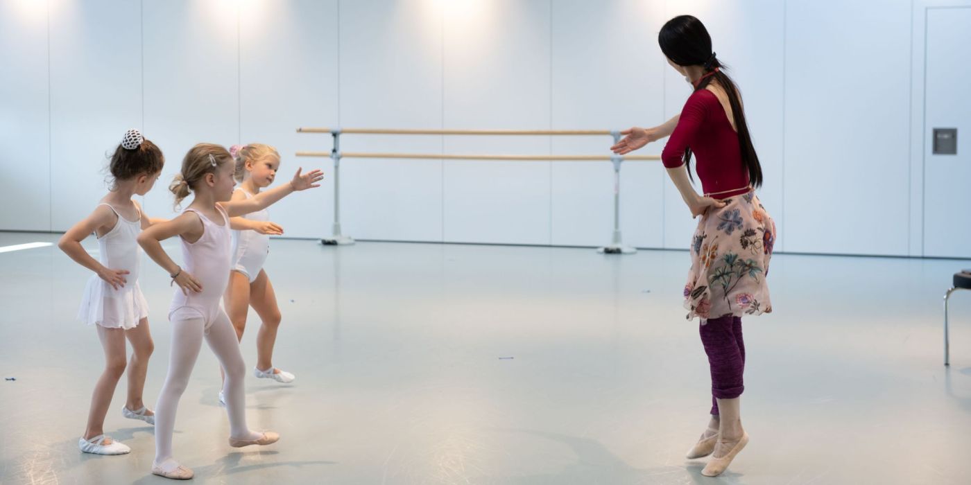 Auch während des Unterrichts kann die Beleuchtung über Wago Home Automation in den Ballettstudios angesteuert und reguliert werden.