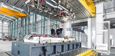 2.500 Tonnen starken Tryout- und Prototyping-Presse von Schuler