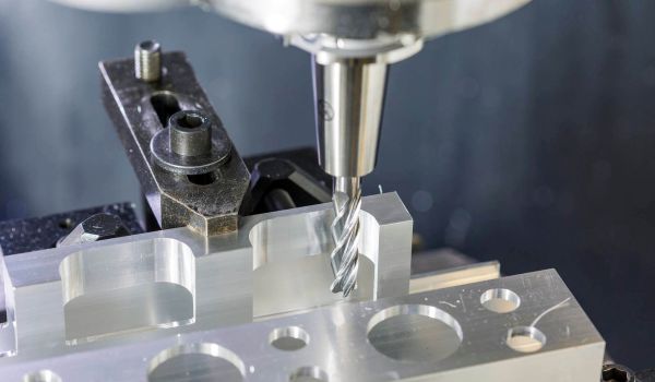 Ein spezieller Vollhartmetallfräser der süddeutschen Werkzeugspezialisten von Mapal Fabrik für Präzisionswerkzeuge Dr. Kress KG schlichtet grosse Taschen in einem Arbeitsgang. (Bild: Mapal Fabrik für Präzisionswerkzeuge Dr. Kress KG)
