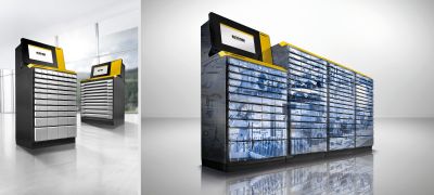 Gühring Tool Management Software und Toolschrank TM 326 mit Erweiterung