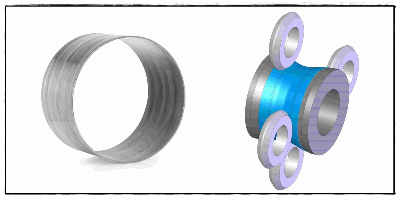 Der Felgenring wird gewichtsoptimiert im Drückwalzverfahren gefertigt.(Bild: Leifeld Metal Spinning AG)