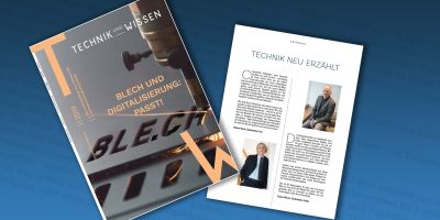 Technik und Wissen Frontseite und Editorial der Ausgabe 001