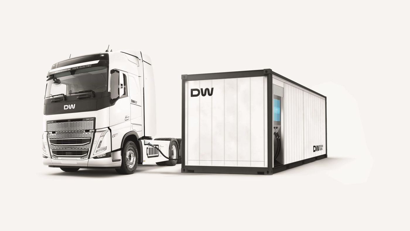 Elektro-Lkw mit Mega-Charger