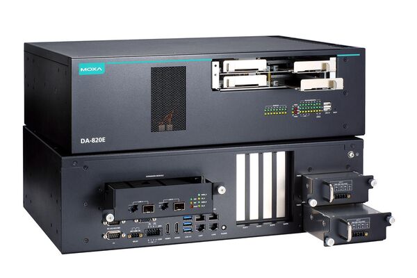 Moxa präsentiert mit dem DA-820E einen Industriecomputer
