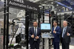 Haimer Automation Cube One am Produktionsstandort DMG MORI Iga