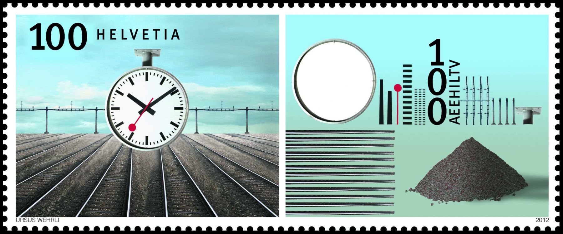 Briefmarke Urs Wehrli