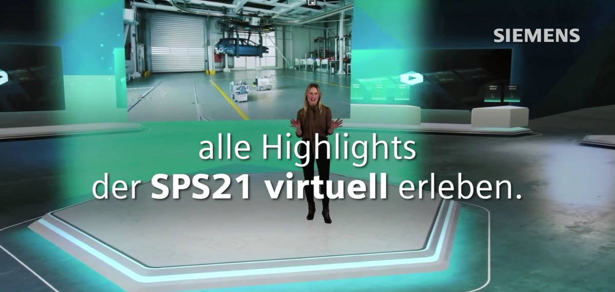 SPS 2021: Absage an Präsenzmesse, aber virtuell mit dabei (Siemens)