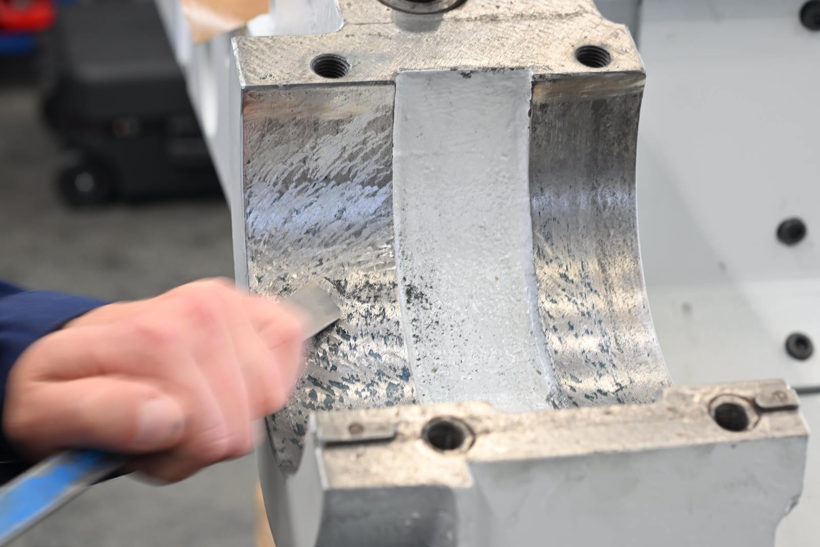 Retrofit einer Maschine: Überholung einer Spindellagerung Retrofit einer Maschine