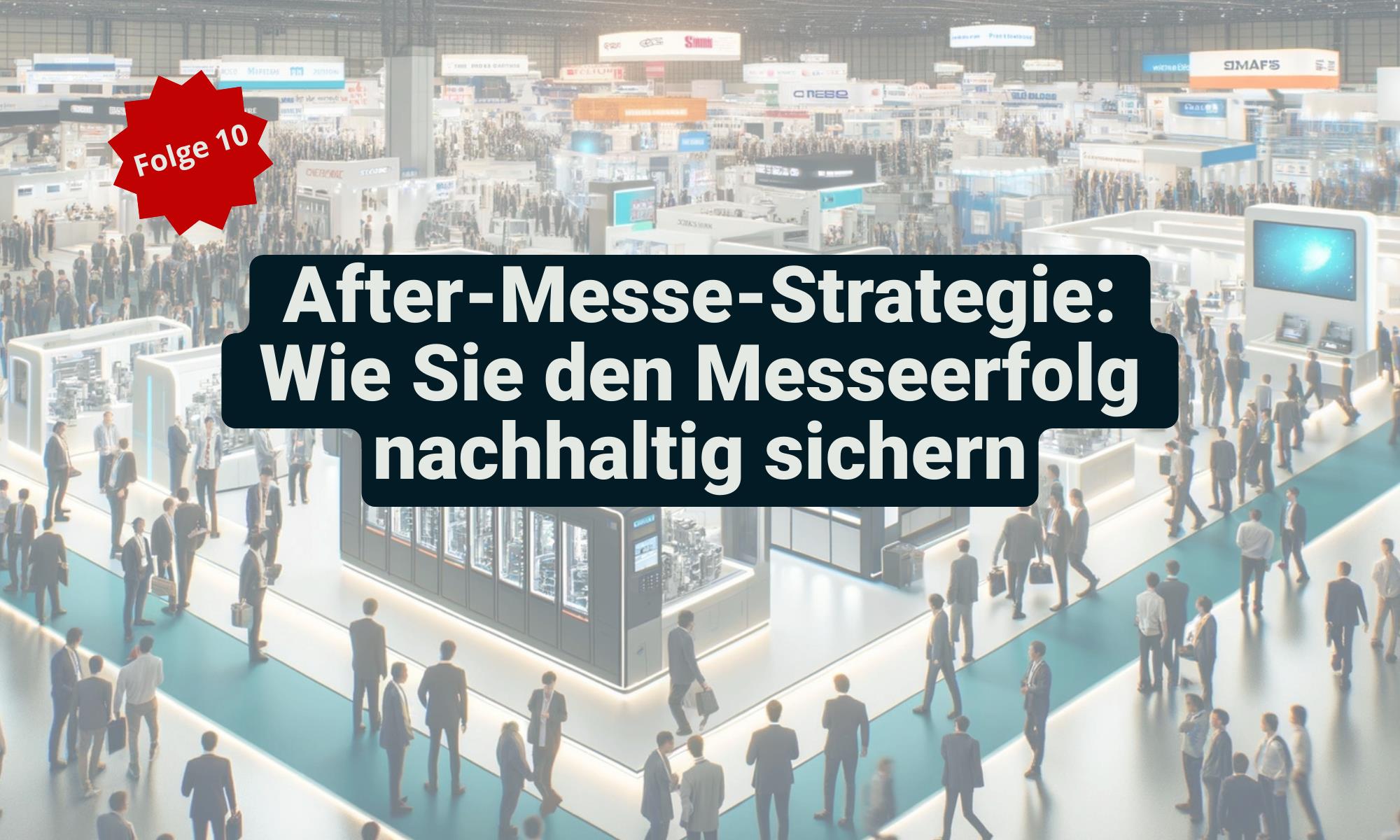 Folge 10: After-Messe-Strategie: Wie Sie den Messeerfolg nachhaltig sichern Folge 10: After-Messe-Strategie: Wie Sie den Messeerfolg nachhaltig sichern