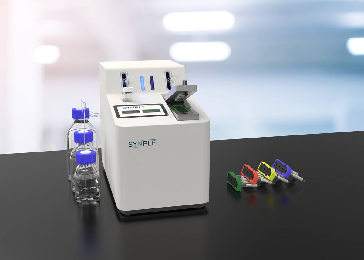 kompakter kapselbasierter Synthesizer von Synple Chem