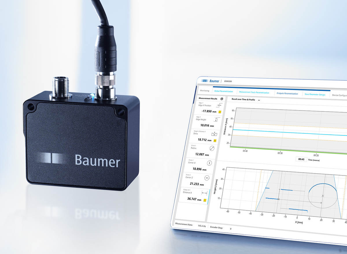 Baumer Profilsensor OXM200