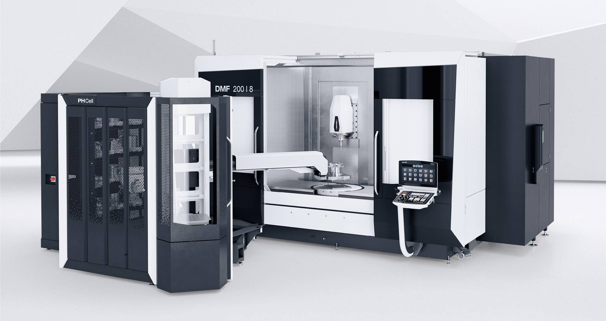 DMG Mori: DMF 200/8 Die DMF 200/8 ist mit einer Schnittstelle für die automatisierte Fertigung ausgestattet