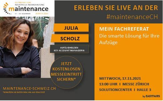 Maintenance 2021 - Programm SolutionCenter