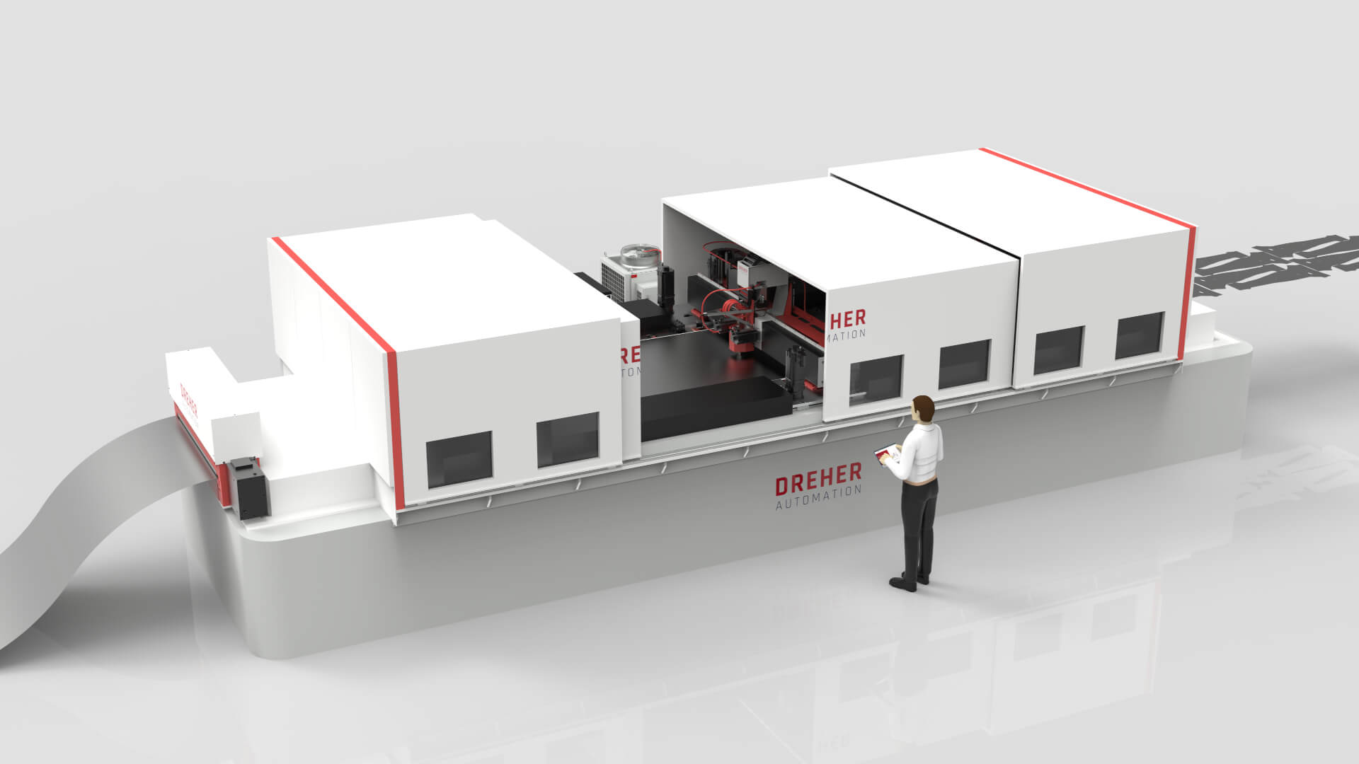 Der Demonstrator einer Laser-Blanking-Anlage soll mit neuen, intelligenten KI-gestützten Algorithmen den Schneidprozess überwachen Der Demonstrator einer Laser-Blanking-Anlage soll mit neuen, intelligenten KI-gestützten Algorithmen den Schneidprozess überwachen