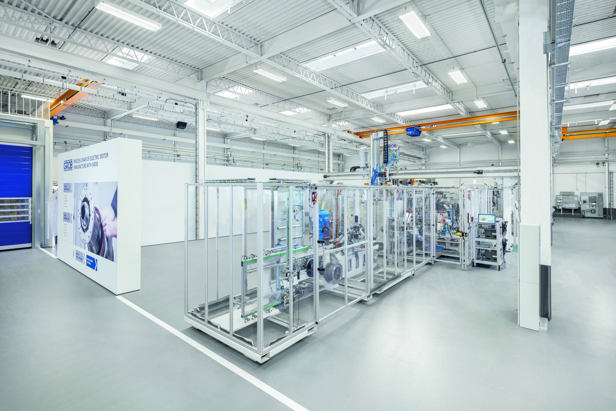 Anwendungszentrum von Grob für Elektromobilität Anwendungszentrum von Grob für Elektromobilität