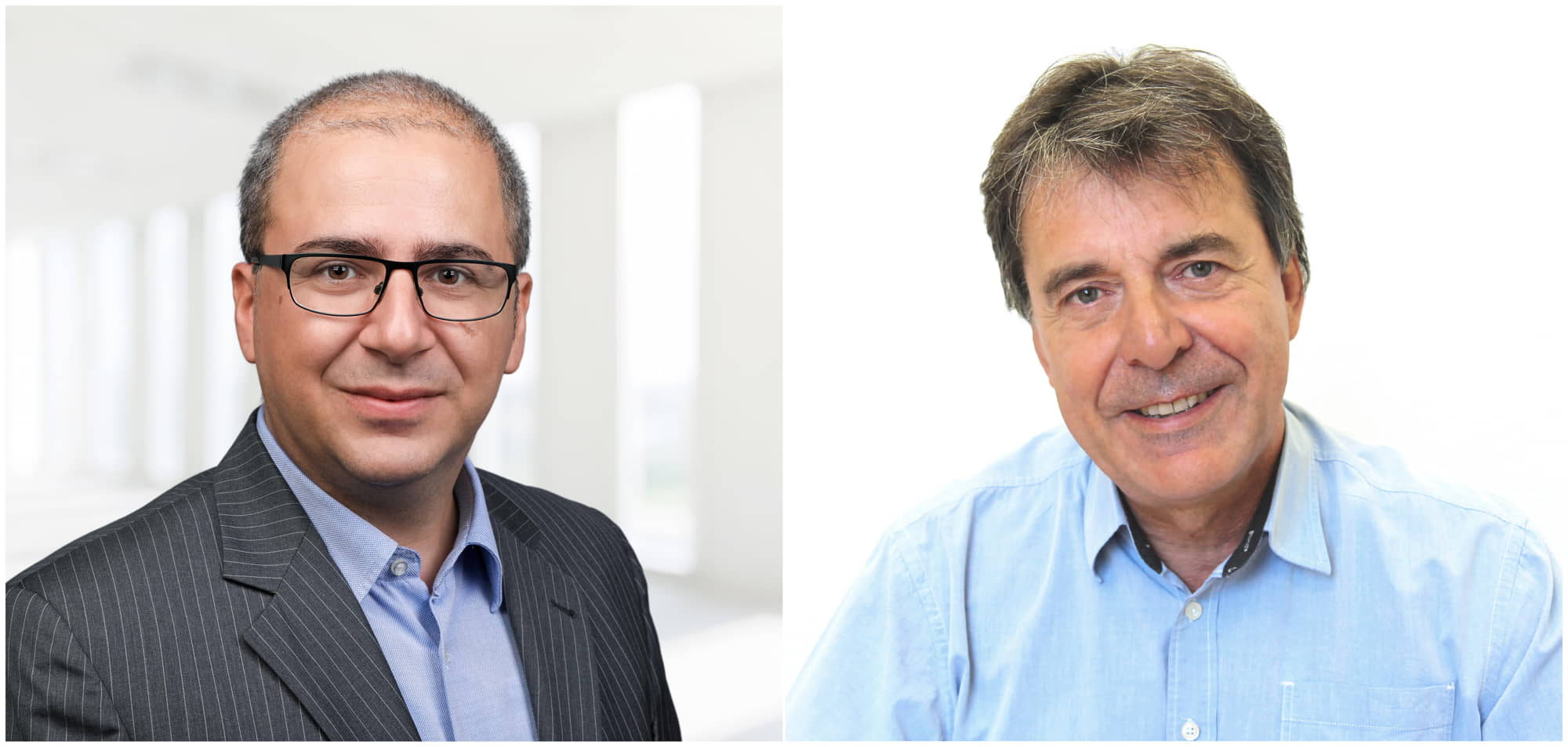 Eliseo D'Errico und Hanspeter Knutti von Inosoft Schweiz Eliseo D'Errico und Hanspeter Knutti von Inosoft Schweiz