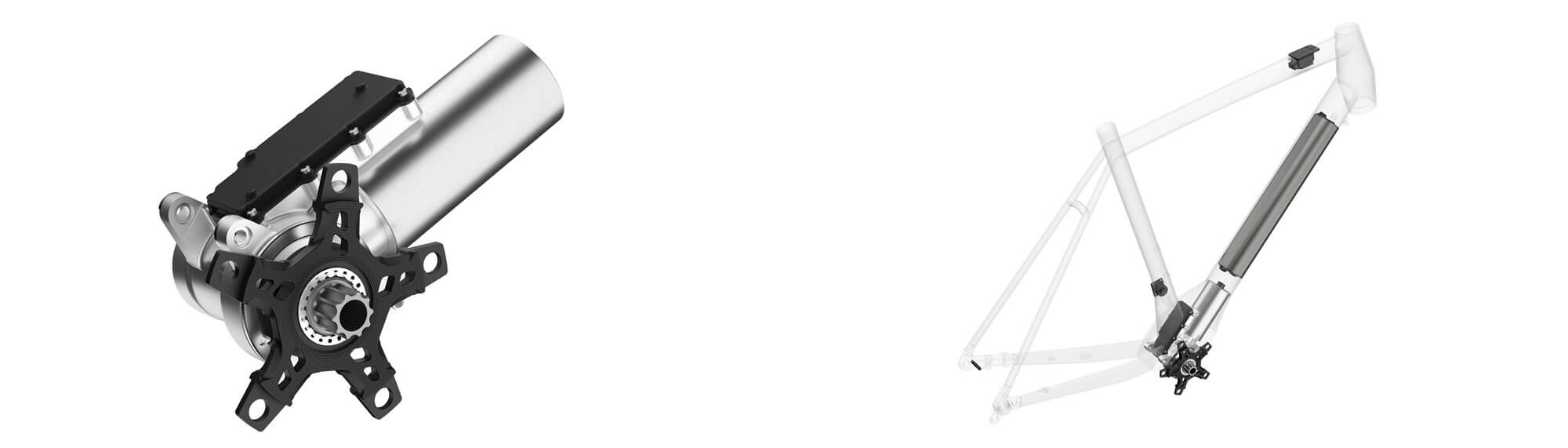 e-Mountainbike: Maxon Bikedrive Air-Antrieb e-Mountainbike: Maxon Bikedrive Air-Antrieb