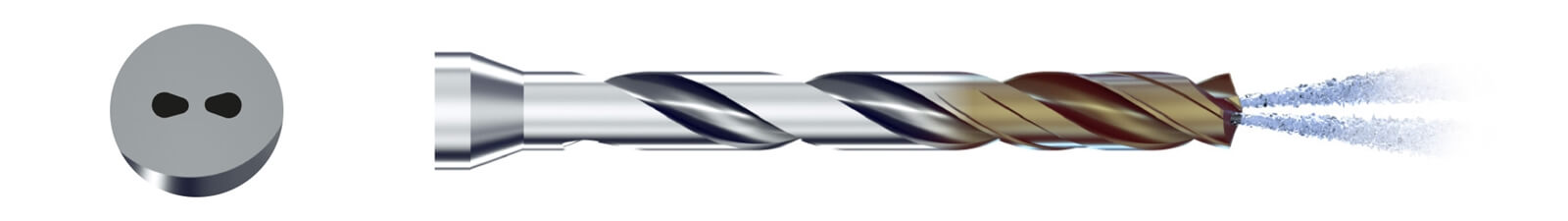 Titanbohrer von Mikron Tool Titanbohrer von Mikron Tool