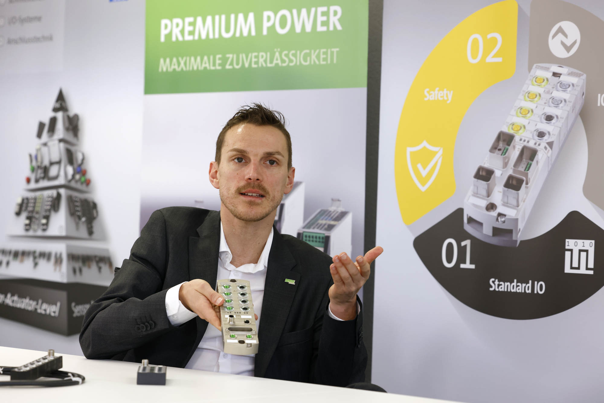 Simon Schlichenmaier, Verantwortlicher fürs Market Development bei Murrelektronik Simon Schlichenmaier, Verantwortlicher fürs Market Development bei Murrelektronik