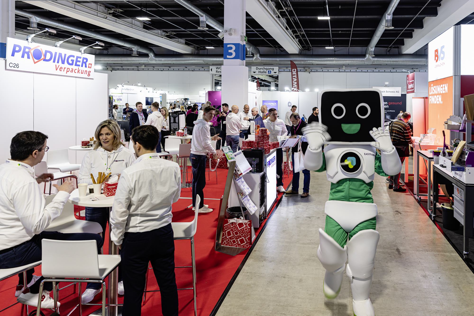 Fachmesse «Logistics & Automation 2025» und Empack Fachmesse «Logistics & Automation 2025» und Empack: Blick in die Halle