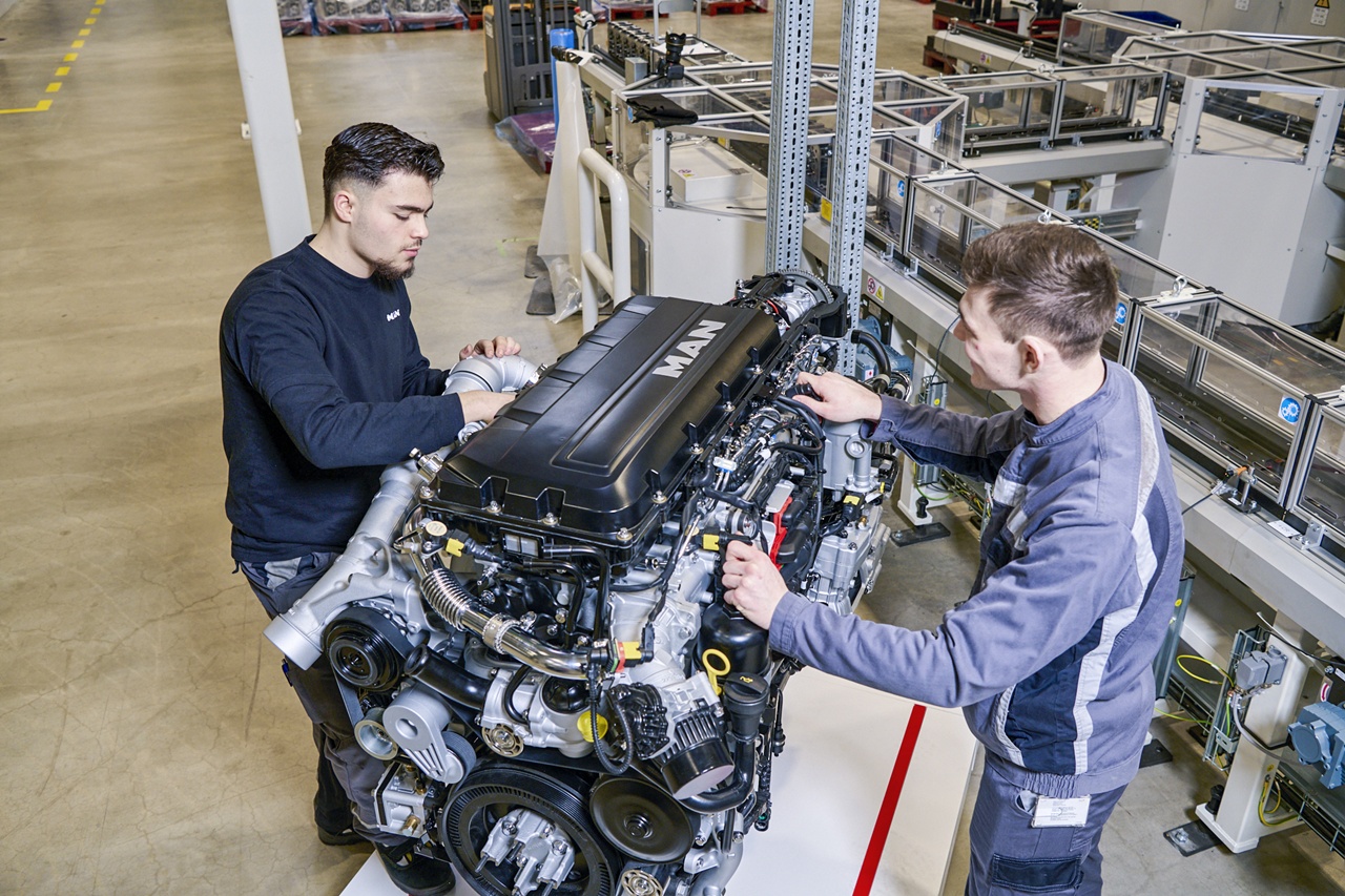 Der hocheffiziente neue 13-Liter-Dieselmotors MAN D30 Der hocheffiziente neue 13-Liter-Dieselmotors MAN D30 soll die letzte Generation des Dieselmotors aus Nürnberg sein.