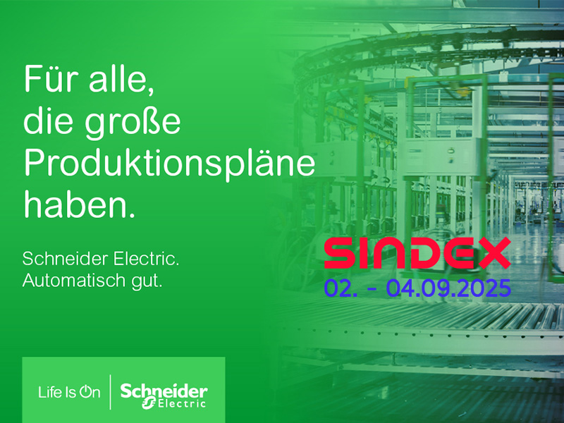 Schneider Electric auf der Sindex 2025