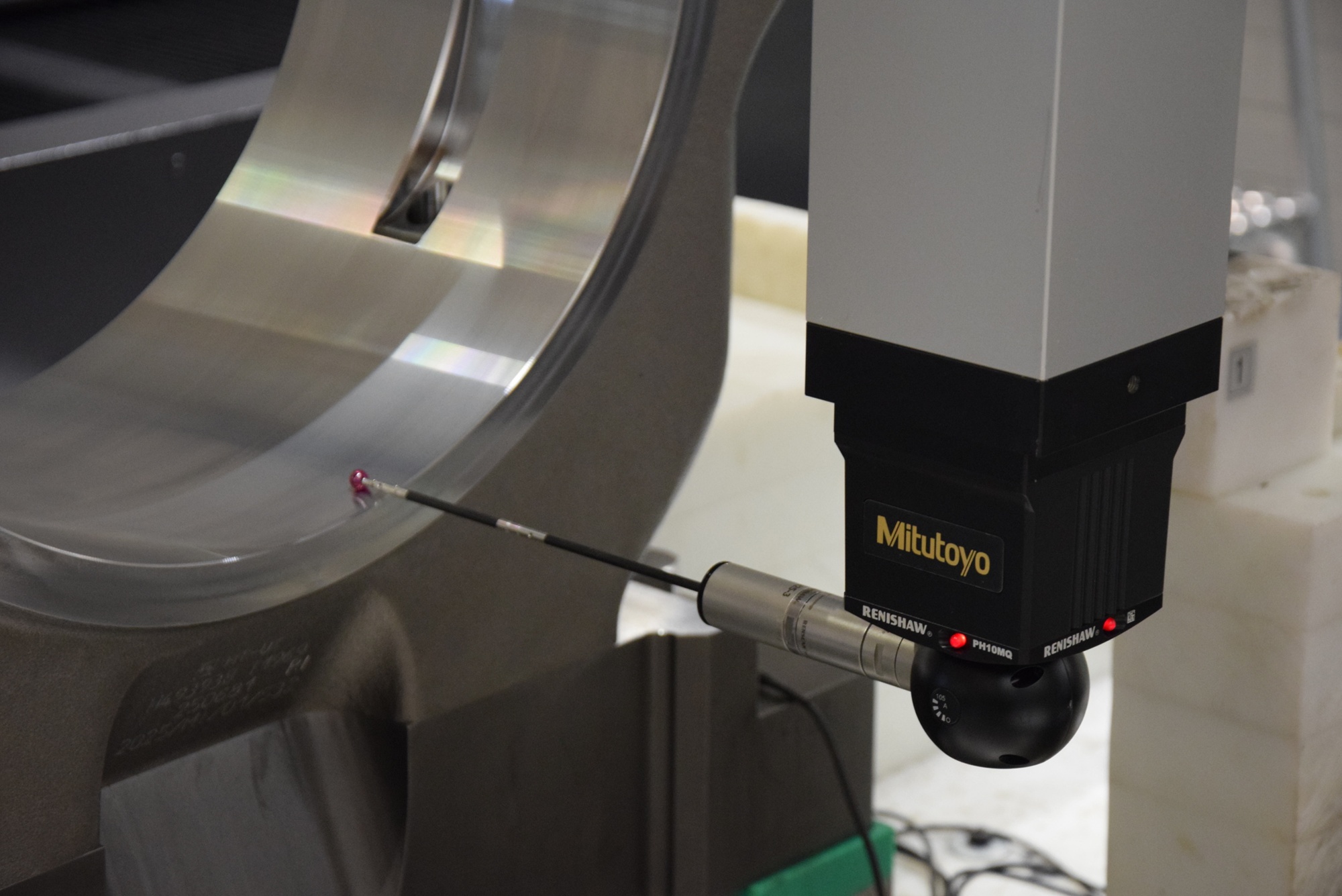 Ein indexierbarer Messkopf sorgt für höhere Geschwindigkeit