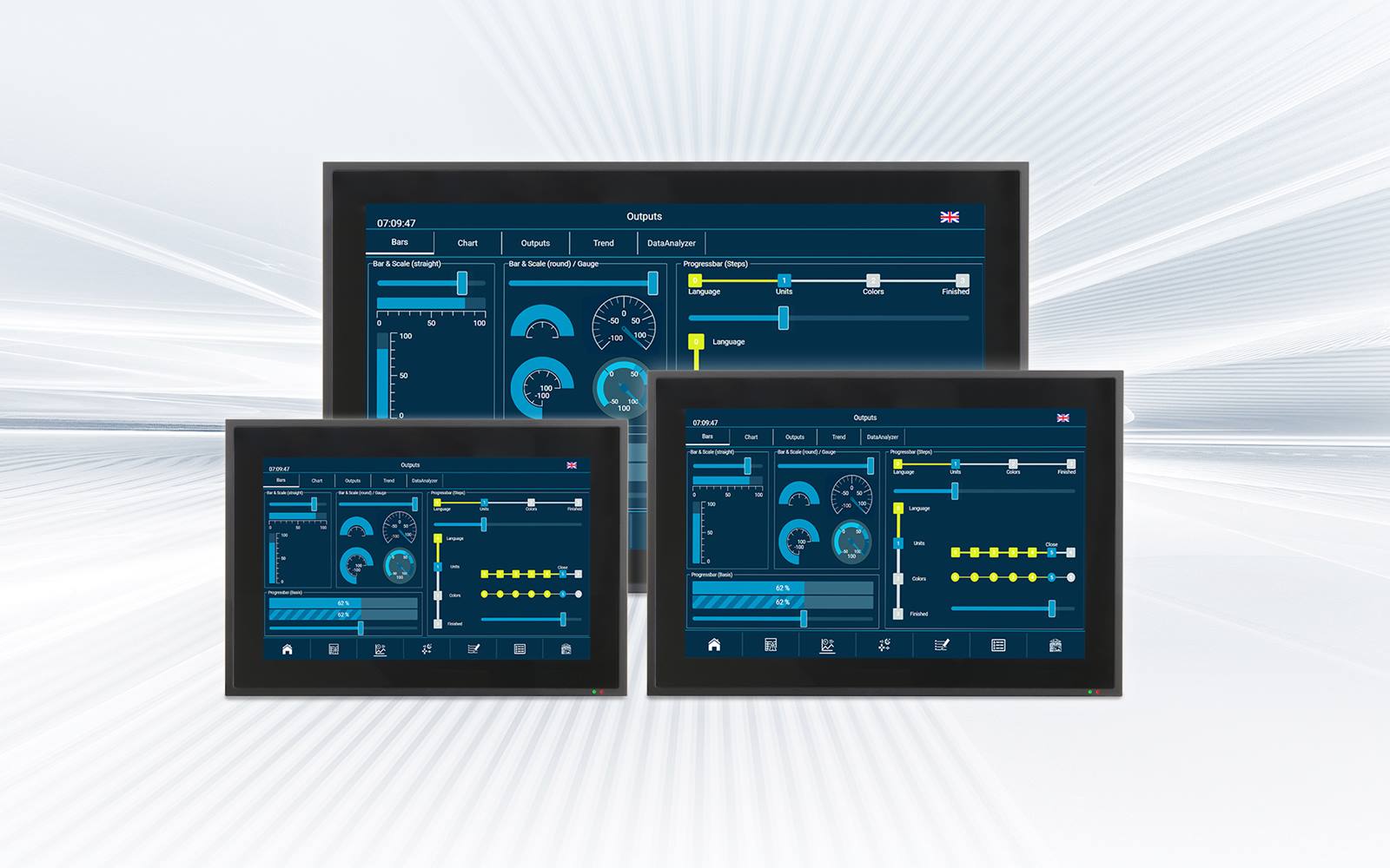 Web-Panels von Sigmatek Web-Panels von Sigmatek
