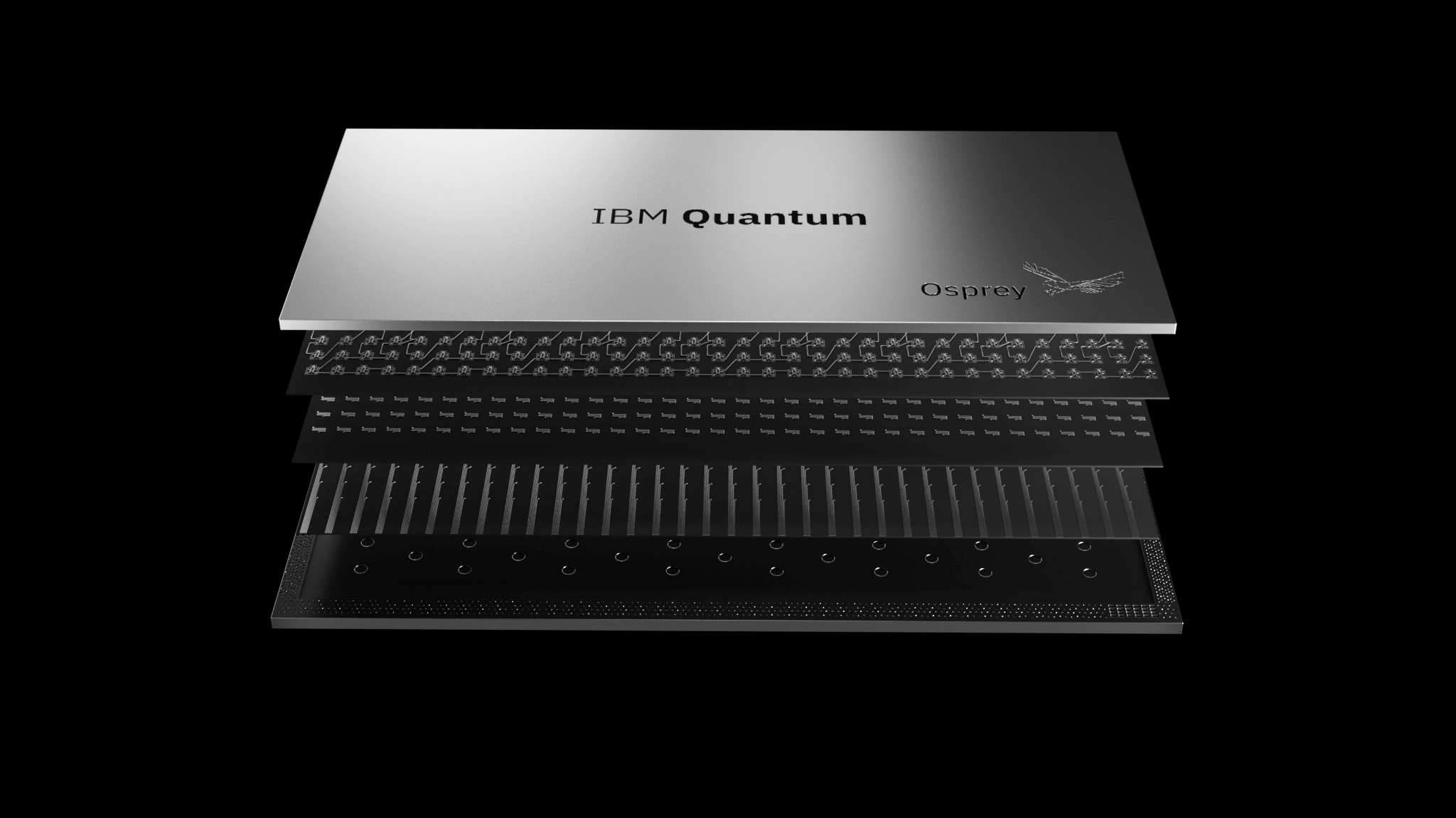 leistungsstärkste Quantencomputer: Schnitt durch den Osprey-Prozessor leistungsstärkste Quantencomputer: Schnitt durch den Osprey-Prozessor
