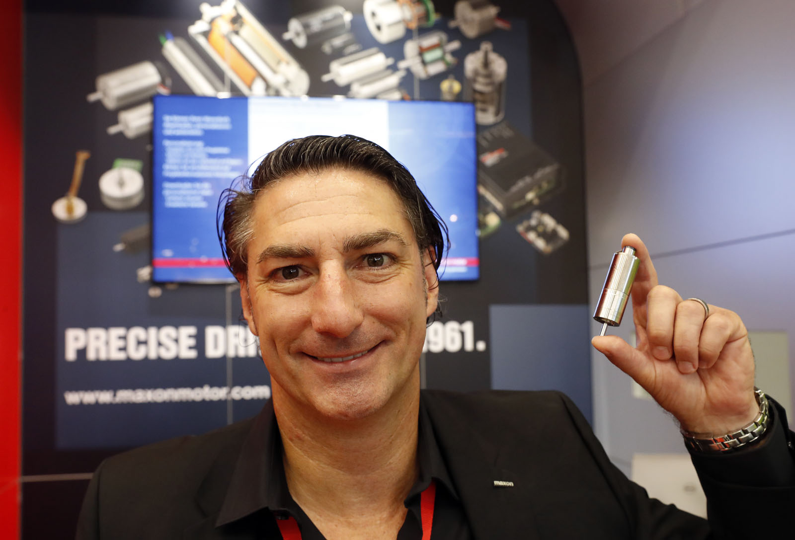 Jens Stahel, Verkaufsleiter Schweiz bei Maxon Jens Stahel, Verkaufsleiter Schweiz bei Maxon