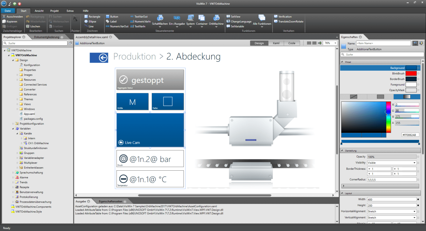 Prozessvisualisierungs-Software VisiWin