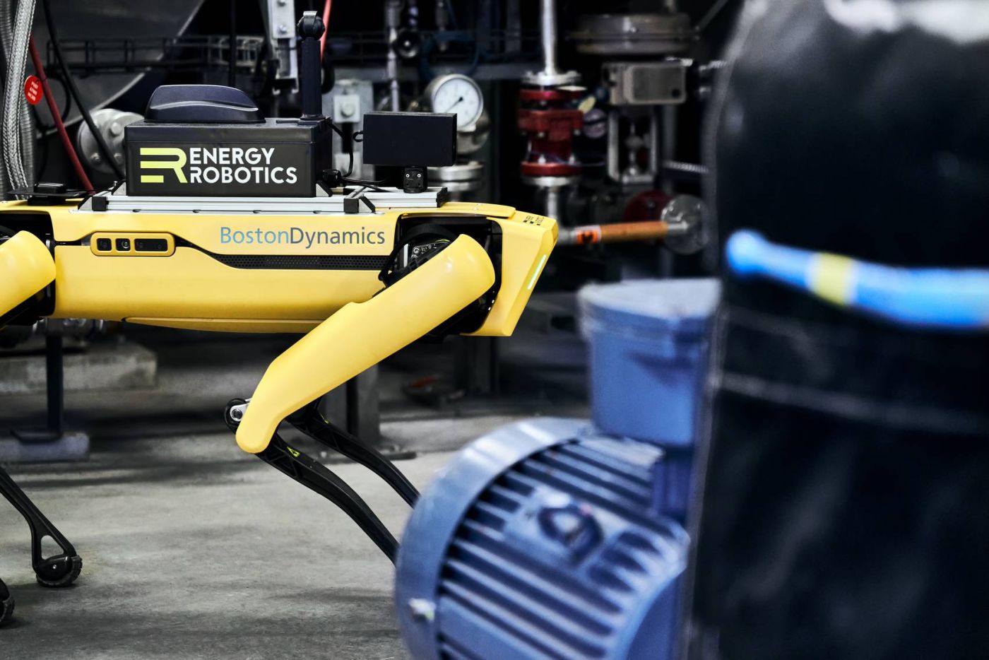 mobiler, autonomer Roboter Spot von Boston Dynamics mit Software von Energy Robotics