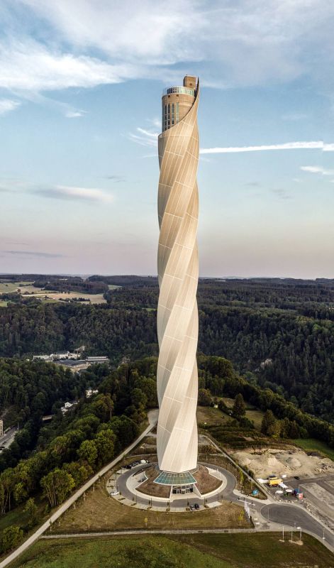 TK Elevator Testturm in Rottweil (Deutschland)