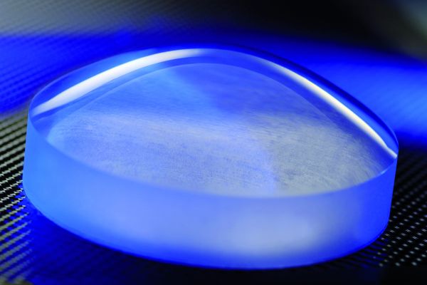 Laserpolierte Asphäre aus Glas