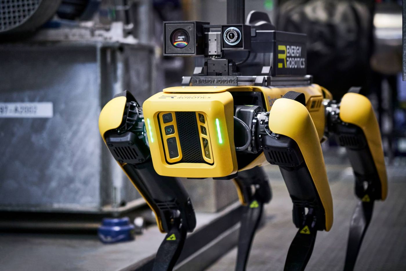 mobiler, autonomer Roboter Spot von Boston Dynamics mit Software von Energy Robotics