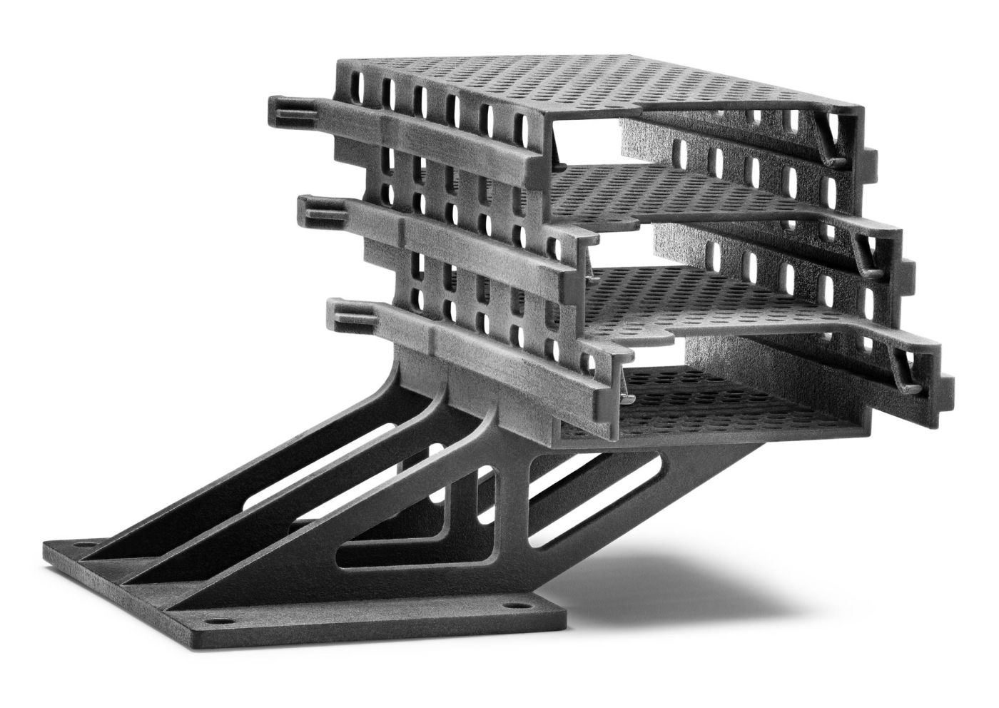 Leiterplattengehäuse und -halterung, 3D-gedruckt mit dem Stratasys H350 3D-Drucker