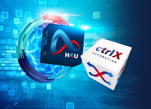 Hydraulik-Software-Plattform H4U und ctrlX AUTOMATION von Bosch Rexroth zur Verbesserung der Industriehydraulik